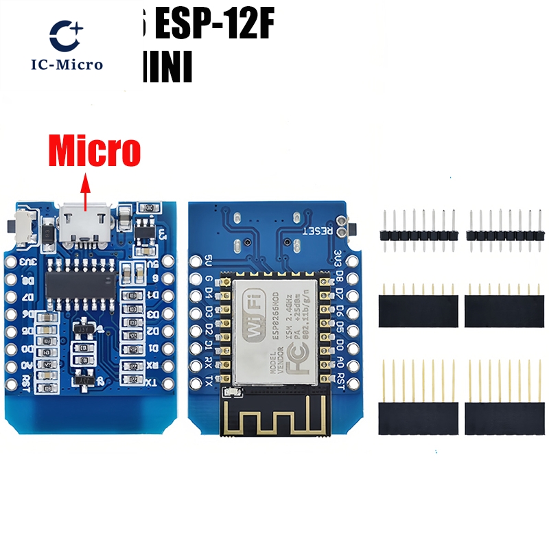 1-10pcs ESP8266 D1 Mini WIFI D - огляд і ціна Nodemcuv2