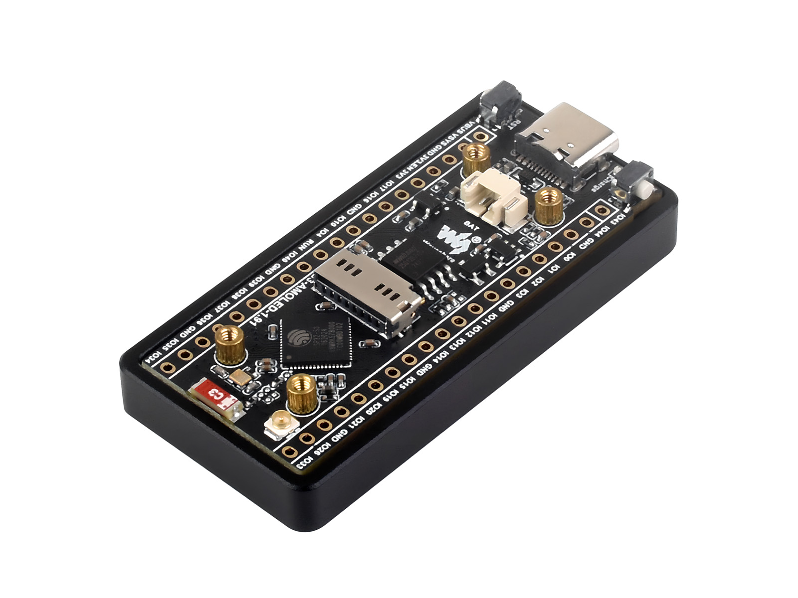 ESP32-S3 1.91inch AMOLED Displ - огляд і ціна Lolin S3