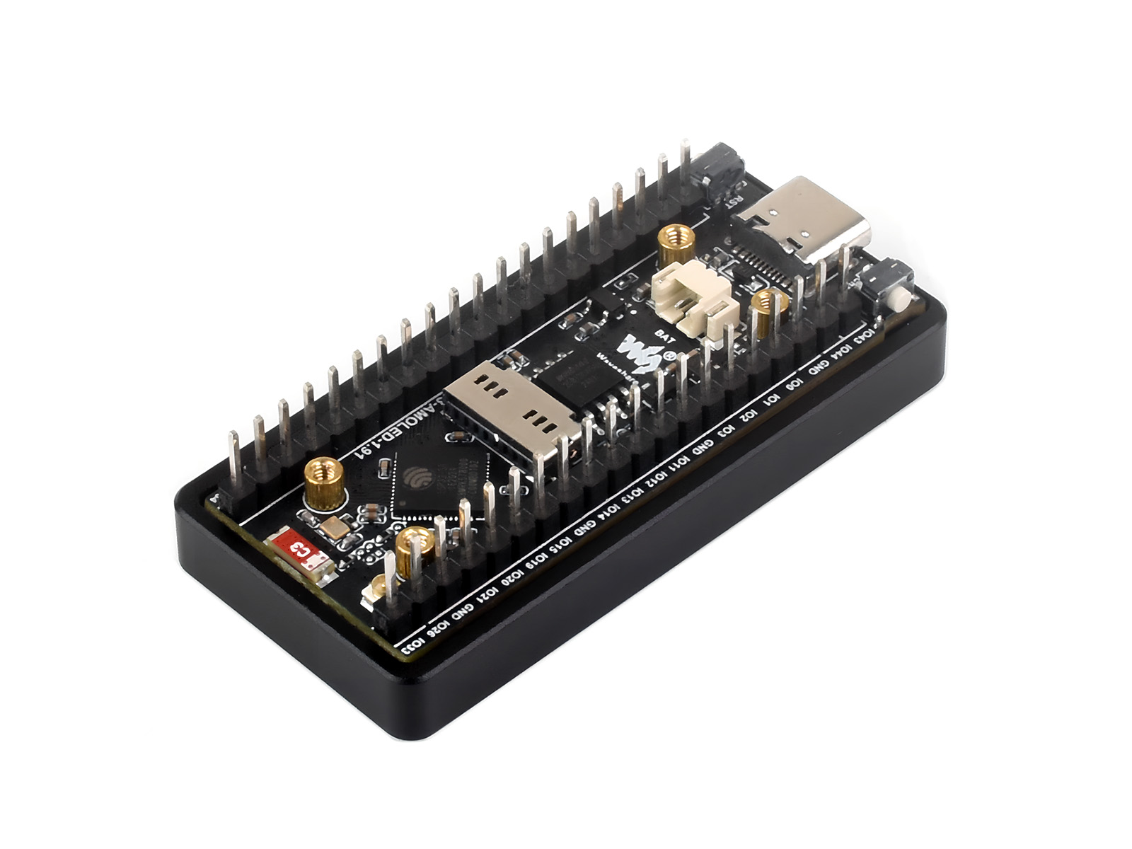 ESP32-S3 1.91inch AMOLED Displ - огляд і ціна Lolin S3