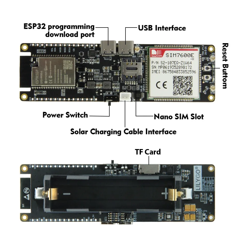 IN STOCK LILYGO T-SIM7600G-H R - огляд і ціна Doit Esp32