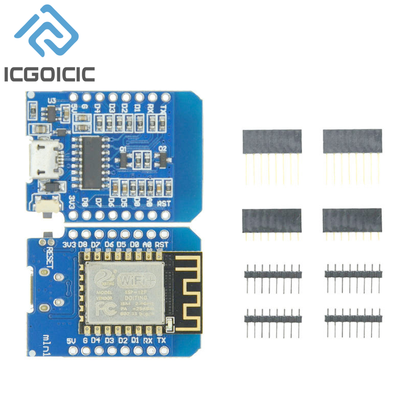 D1 Mini-Mini NodeMcu 4M Bytes  - огляд і ціна Wemos D1 Mini
