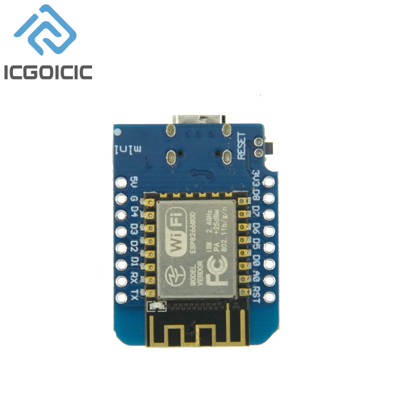 D1 Mini-Mini NodeMcu 4M Bytes  - огляд і ціна Wemos D1 Mini