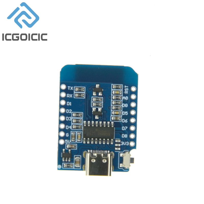 D1 Mini-Mini NodeMcu 4M Bytes  - огляд і ціна Wemos D1 Mini