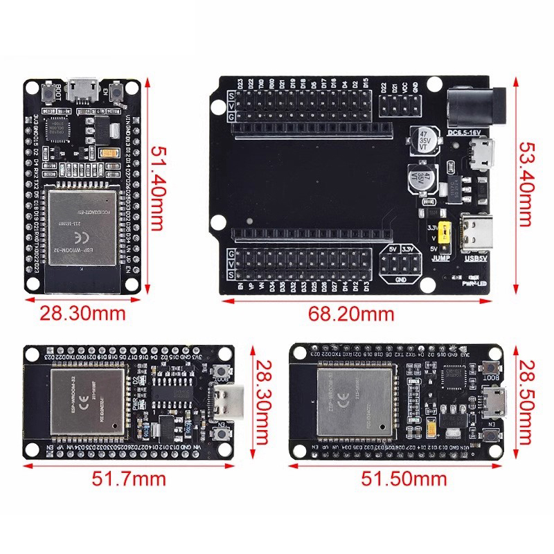 ESP32 Development Board CP2102 - огляд і ціна Nodemcu 32S