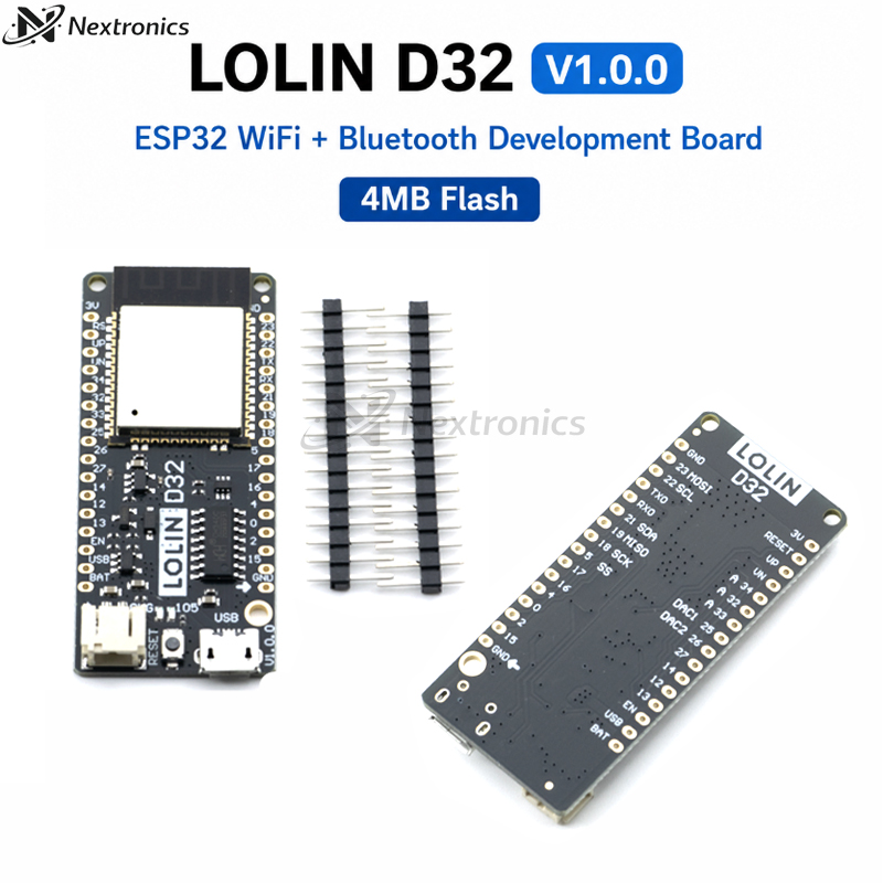 1/3/5PCS LOLIN D32 V1.0.0 WiFi - огляд і ціна Lolin D32