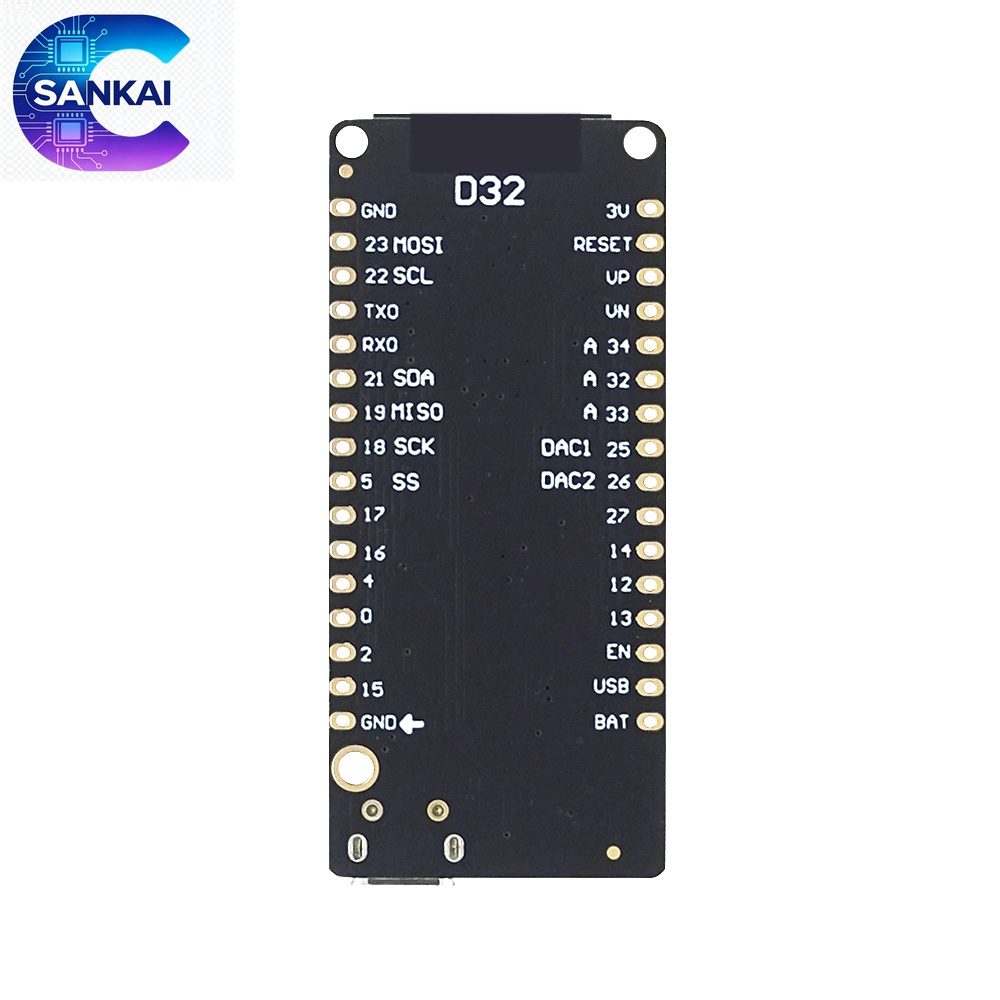Wemos LOLIN D32 V1.0.0 ESP32 B - огляд і ціна Lolin D32