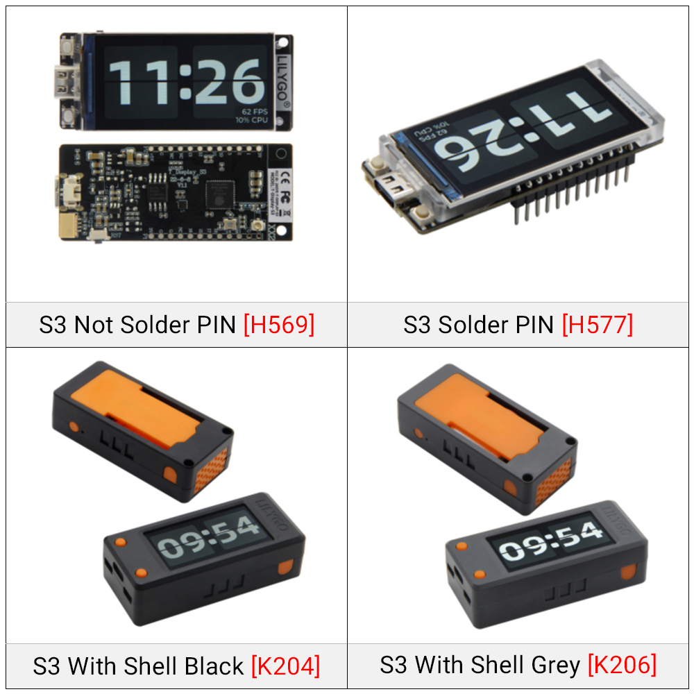 TTGO T-Display-S3 1.9inch IPS  - огляд і ціна Ttgo Tdisplay
