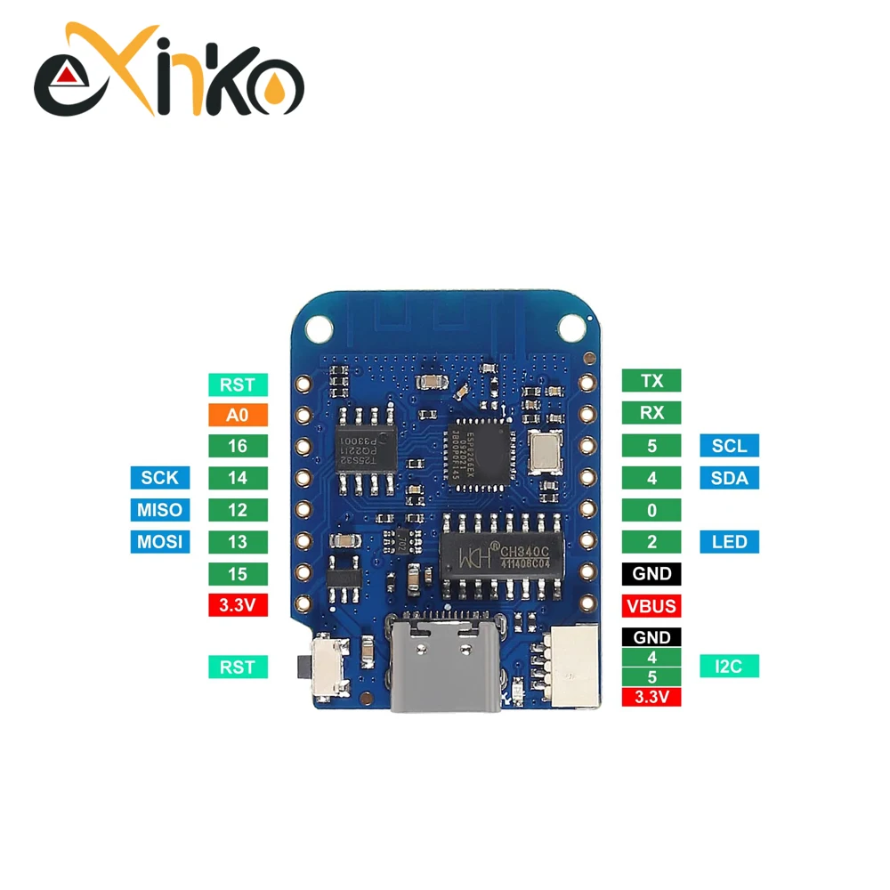 1/5/10PCS WeMos D1 Mini ESP826 - огляд і ціна Wemos D1 Mini