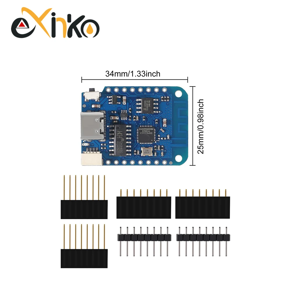 1/5/10PCS WeMos D1 Mini ESP826 - огляд і ціна Wemos D1 Mini