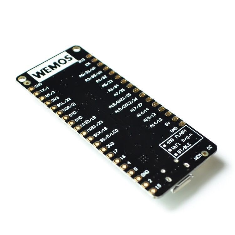 Wemos D1 V1 0 0 ESP32 WiFi Blu - огляд і ціна Wemos D1