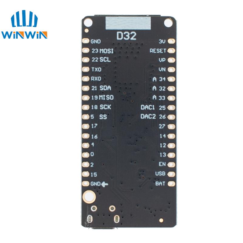 LOLIN D32 V1.0.0 - wifi+blueto - огляд і ціна Lolin D32