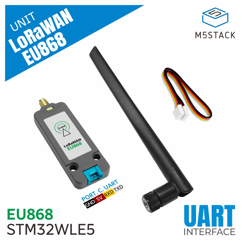 M5Stack Official LoRaWAN Unit  - огляд і ціна M5Stack Core2