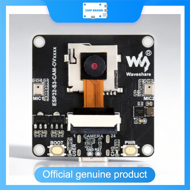 Waveshare ESP32-S3 AIoT Camera - огляд і ціна Waveshare Esp32