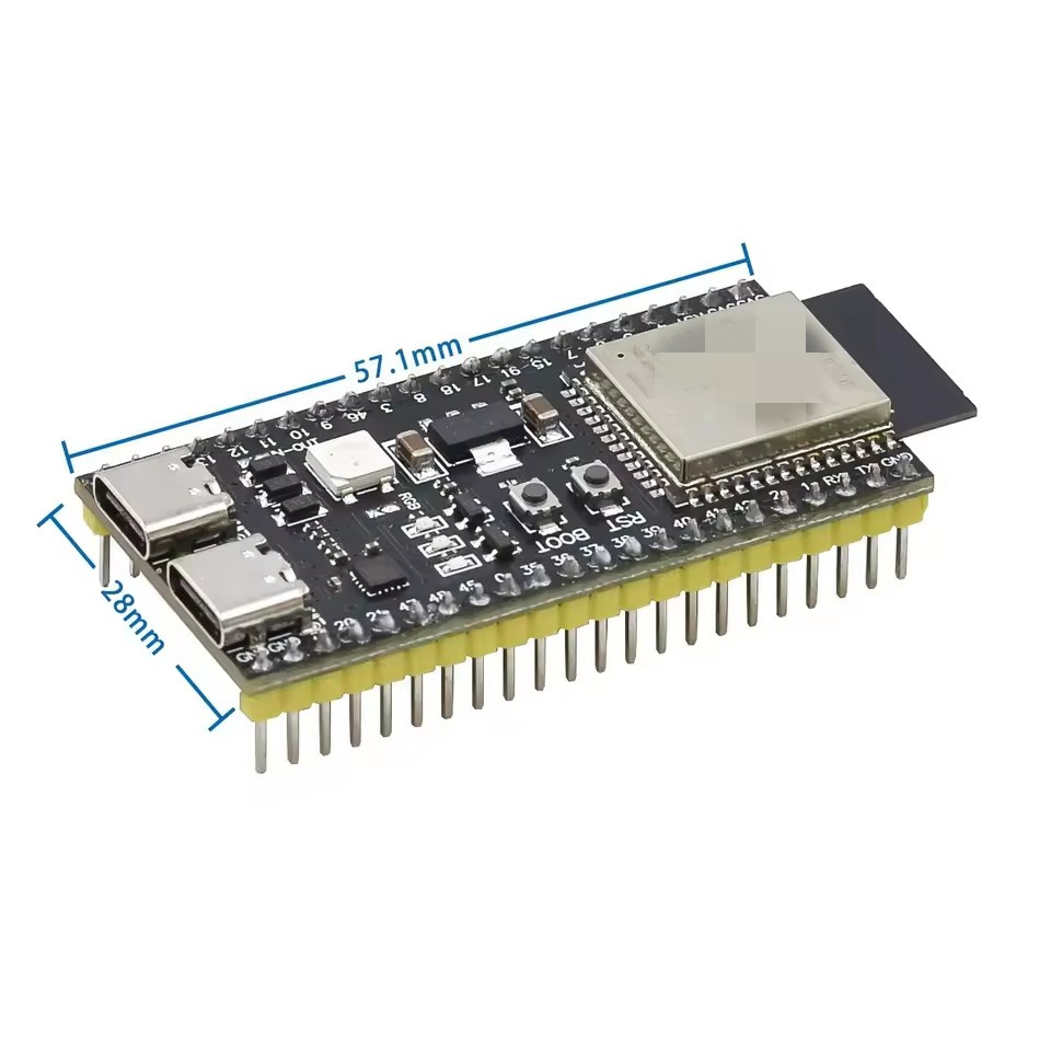 The ESP32-S3 core board featur - огляд і ціна Esp32 S3 Devkitc 1
